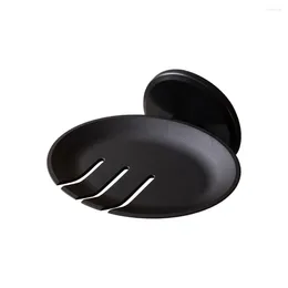 Kitchen Storage Simple Wall-mounted Non-punching Drain Soap Box Bathroom Disc Rack