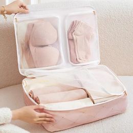 Storage Bags Travel Organiser Underwear Socks Clothes Packing Cubes Suitcase Luggage Bag Divider Kit