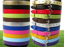 100pcs/lot 10x210mm PU Leather wristband Skin bracelet fit for 10MM diy slide charm letters8411467