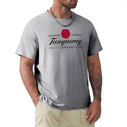 Men's Polos Tanqueray T-Shirt Summer Clothes Customs Design Your Own Boys Animal Print Top Mens Graphic T-shirts Funny