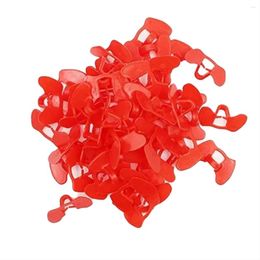Dog Apparel 100 Pieces Of Glasses For Preventing Chicken Pecking Anti-Fighting Goggles Non-Stick Mouth Snap Ring