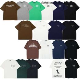 Cole Buxton high quality designer Men's T-shirt Summer Loose cole buxton T Shirt Men Women luxury trendy Classic Slogan Print Top Tee with cole Tag 4476