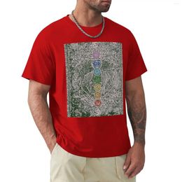 Men's Polos The Seven Chakras (Ancient) T-Shirt Sports Fans Animal Prinfor Boys Sweat Mens T Shirt