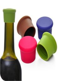 Durable 3526CM Silicone Beer Bottle Caps 5 Colors Sealing Plugs Wine Covers Corks Lids Flip Tops2023400