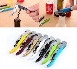 Multifunction Bottle Opener Animal Parrot Opener Hippocampus Knife Stainless Steel Corkscrew Red Wine Beer Bottle Opener Gift5215569