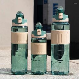 Water Bottles Large Capacity Tritan Material Bottle Eco-Friendly Durable Gym Fitness Outdoor Sport Shaker Drinking