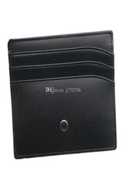 Classic Black Real Leather Credit Card Holder Wallet Business Luxury ID Card Case For Man Fashion Thin Coin Purse Pocket Bag Slim 5932545