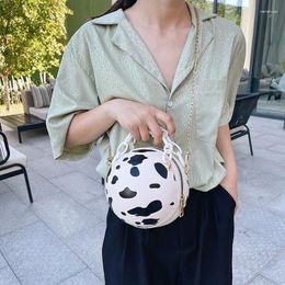 Shoulder Bags 2024 Summer Style Niche Messenger Personality Unique One-shoulder Cute Spherical Small Bag Trendy Cool Girl