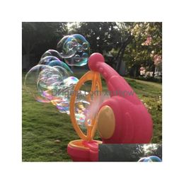 Gun Toys Pistola De Burbujas Bubble No Leakage Rocket Hine Bubbles For Kids Parent Interactive Kid Puff Gigantehi Bbubble Drop Deliv Dhtfw