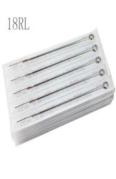 Box Of 50PCS 18RL Round Liner Premade Sterilised Disposable Tattoo Needles Supply 5075248