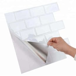 Big 1212 Size Vividtiles Stickers Wall Inch Self Adhesive Waterproof Heatproof Vinyl Wallpaper 3D Peel And Stick Mosaic Tiles 1 Sheet 231009 paper 23009