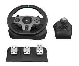 PXNV9 Gaming Steering Wheel Pedal Vibration Racing Wheel 900 Rotation Game Controller for Xbox One 360 PC PS 3 4 for Nintendo Swi5294185