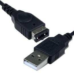 Cables 1PC Black USB Charging Advance Line Cord Charger Cable For/SP/GBA/GameBoy/Nintendo/DS