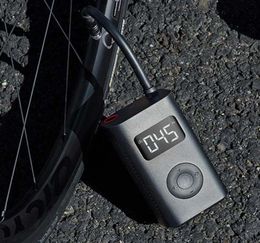 Electric Inflator Pump Portable Smart Digital Tyre Pressure Detection For Bike Motorcycle Car Football Black Color9979161
