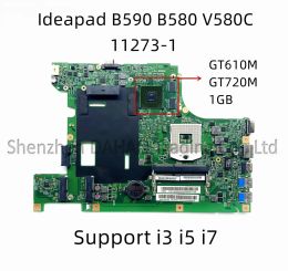 Motherboard 90001994 For Lenovo Ideapad B590 B580 V580C Laptop Motherboard 112731 Mainboard Support i3 i5 i7 With GT610M/GT720M 1GBGPU
