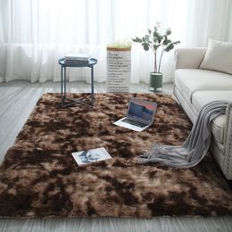 Luxury Rug Black Fluffy Shag Area Rug for Living Roo Comfy Fluffy Floor Carpet for Indoor Home Decorative Nursery and Living Room