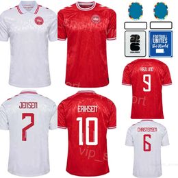 National Team Soccer Denmark 11 SKOV OLSEN Jerseys Man 24-25 Euro Cup 13 KRISTENSEN CHRISTENSEN DELANEY SCHMEICHEL DOLBERG ANDERSEN JENSEN Football Shirt Kits