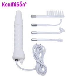 KONMISON 4 IN 1 High Frequency Electro Wand Glass Tube Machine Remove Wrinkles Acne Face Body Spa Beauty Massager 2204269420734