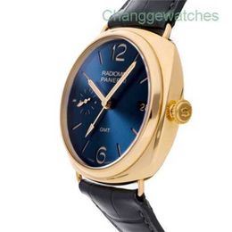 Luxury Watches Designer Wristwatch Mens Watch Penerei Radiomir 3-day Manual Rose Gold Men's Watch Band PAM 598yokiW7QO
