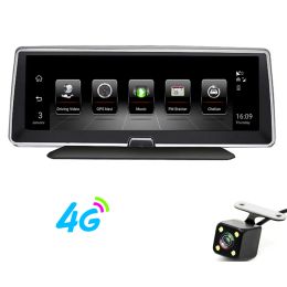 Accessories 4G 8 Inch Car DVR GPS Navigation Touch Screen 16GB Android 5.1 WiFi Navigator 1080P Dash Rear View Camera, Parking Monitor