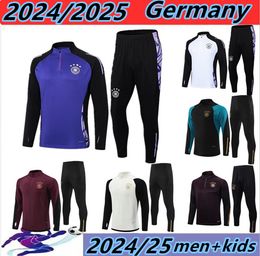 2024 2025 Germany tracksuit soccer jersey KROOS GNABRY WERNER DRAXLER REUS MULLER GOTZE football shirt 23/24 germany world training suit cup Men kids kit