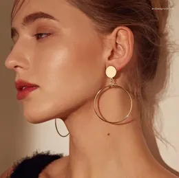 Stud Earrings Vintage Set For Women Fashion Statement Acrylic Drop Brincos Party 2024 Trend Jewelry