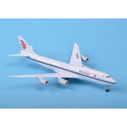 20cm Simulation Of Air China Alloy Passenger Aircraft Model Civil Aviation Decoration Gift Boeing 7478 Coll 240408