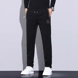 Men's Pants Autumn Korean Fashion Mens Casual Lace Up Trousers Versatile Men Clothing Jogger