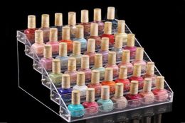 Multifunction Makeup Cosmetic display stand Clear Acrylic Organizer Mac Lipstick Jewelry cigarette Display Holder Nail Polish Rack9230759