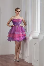 Party Dresses 2024 Provence Style Design Beading Short Formal Gown Custom Size/color Special Occasion Dress Sexy Prom