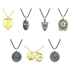 Pendant Necklaces Anime JOJOS BIZARRE ADVENTURE Metal Rope Chain Killer Queen Higashikata Josuke Jewellery Ketting Necklace For Fans1879796