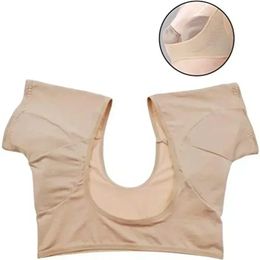 new T-shirt Shape Sweat Pads Washable Armpit Sweat Pads Reusable Underarm Perfume Absorbent Guards Shield Deodorant for Women Girls for