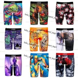 Psds Underpants Designer Underwear 3Xl Mens Underwear Psds Ice Silk Underpants Printed Boxers With Psds Underpants Package Plus Size New 9541