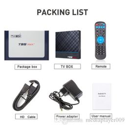 T95 MAX Plus Smart TV Box Android 90 Amlogic S905X3 1080P H265 Netfl1x Y0utube 8k pk h96 max x39265946