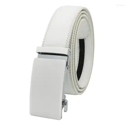 Belts Men Solid Color Waistband For Jeans Dress Leather Belt