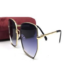 Trendy Vintage Metal Woman Sunglasses Unique Irregular Shape Lenses Party Street Shooting Personalised Glasses For Female Oculos W2209210