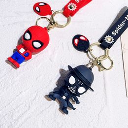 Fashion Cartoon Movie Character Keychain Rubber And Key Ring For Backpack Jewellery Keychain 084025