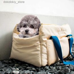 Dog Carrier Pet Carrier Handbag For Puppy Cat Outdoor Portable Pet Travel Bag Winter Warm Pet Nest Soft Pet Shoulder Bag L49