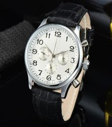 Automatic movement mechanical watch for men all dial work clear back mens watches stainless steel strap functional wristwatch auto7016814