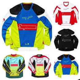 Motorcycle Apparel Racing Suits New Off-Road Riding Downhill Jerseys Are Customized In The Same Style Drop Delivery Automobiles Motorc Otrg7