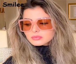 Nude pink Shades Luxury Oversized Womens Sunglasses Brand Designer Thick Frame Square Male Sun Glasses Windshield Eyewear9328384