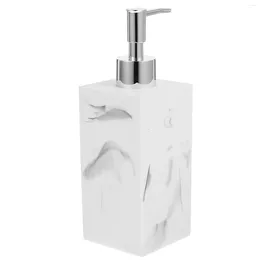 Liquid Soap Dispenser Pump Shampoo Bottle Imitation Marble Hand Kitchen Bathroom Decoration