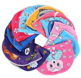 Kid Swim Cap Boys Girls Mermaid Swimming Pool Hat Kids Child Cars Animal Cartoon Caps Toddler Beach5651736