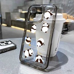 Cell Phone Cases Cartoon Bear Panda Animal Phone Case For phone 11 Case phone 15 12 13 14 Pro Max X XS XR 8 7 Shockproof Lens Protection Cover