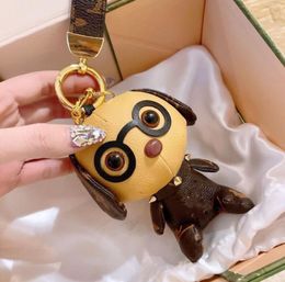 Classic Puppy Doll Key Wallet Luxury Designer Men and Women Bags Luggage Pendant Decoration Car Keychain Brand Fashion Women0399153172