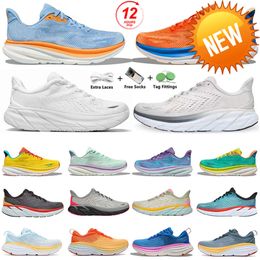 Wholesale Bondi Clifton 9 Cliftons Casual Shoes Harbour Mist Black White Carbon X 2 Free People Designer Athletic Bondis 8 Mens Women Trainers Sports