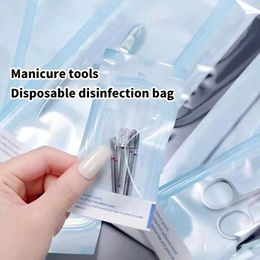 Storage Bags 100pcs Self-Sealing Sterilisation Pouches 4 Size Disposable Nail Art Tattoo Accessories Tool Bag
