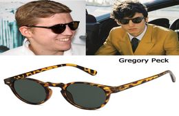 Sunglasses DPZ Fashion Gregory Peck Style Round Rivets Vintage Cool Brand Design Sun Glasses UV4004746259