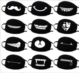 Cotton Dustproof Mouth Face Mask Anime Cartoon Lucky Bear Women Men Muffle Face Mouth Masks GB8874069502