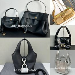 Large Maxi RODEO Bag Handbag Luxury Crush Tote Women Monaco Handbags Designer Locker Hobo Soft Leather Pochette Shoulder Strap Crossbody Lock Men Hourglass Bag